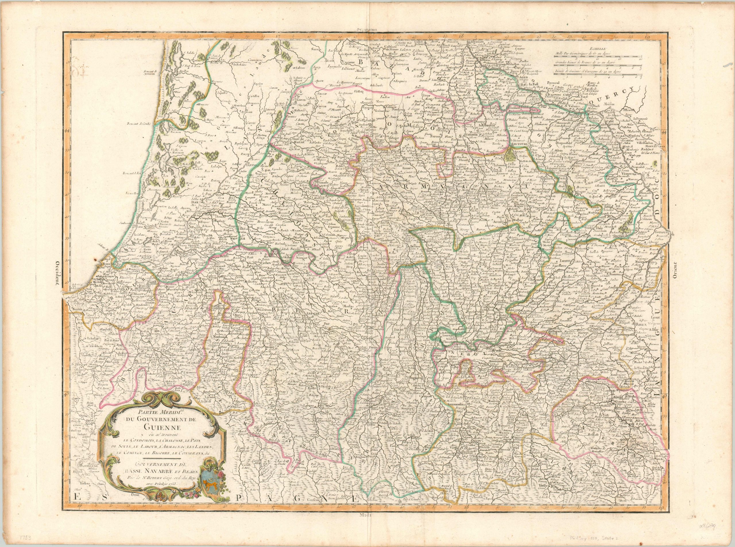 Partie Meridionale de Gouvernement de Guienne