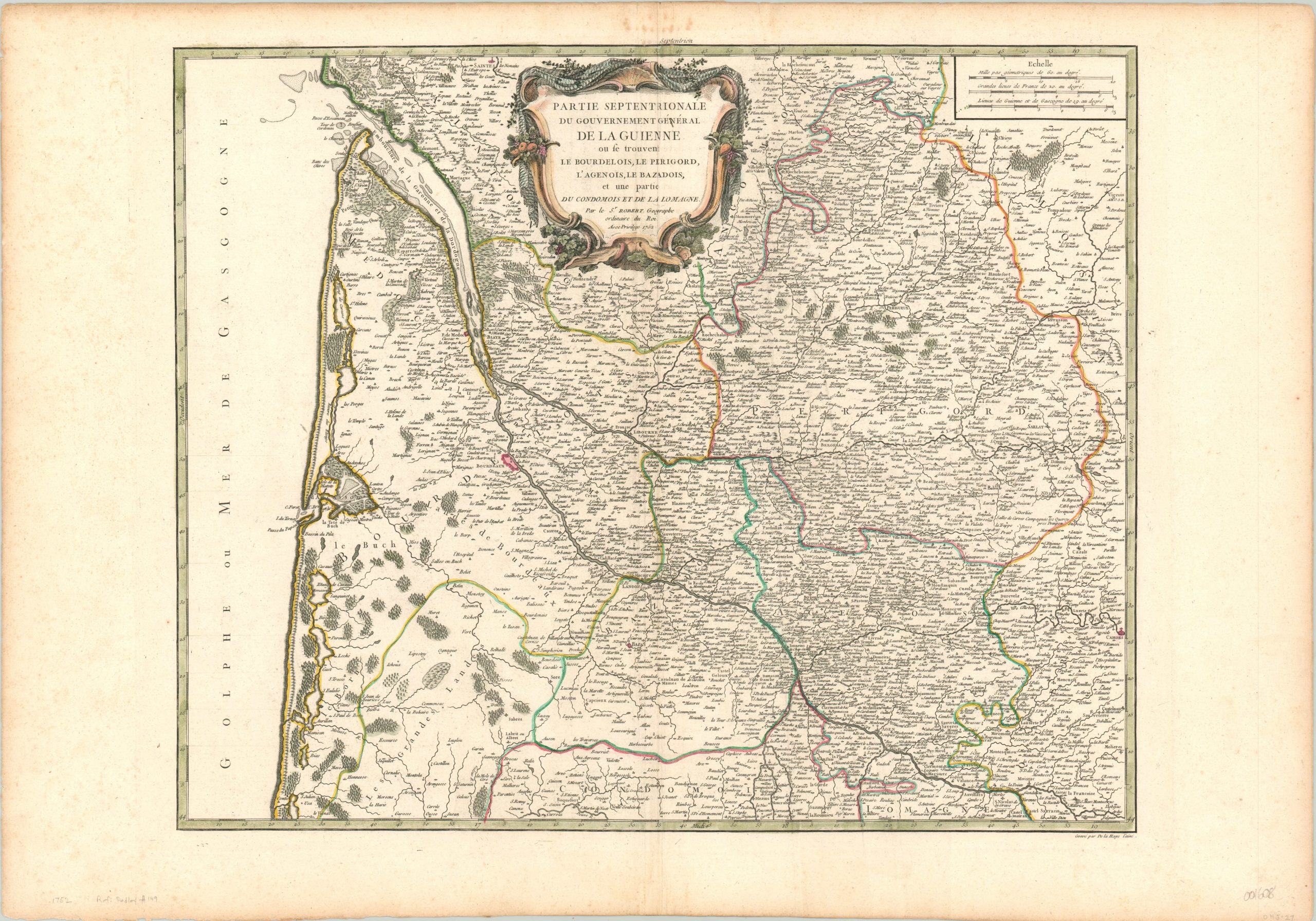 Partie Septentrionale du Gouvernement General de la Guienne