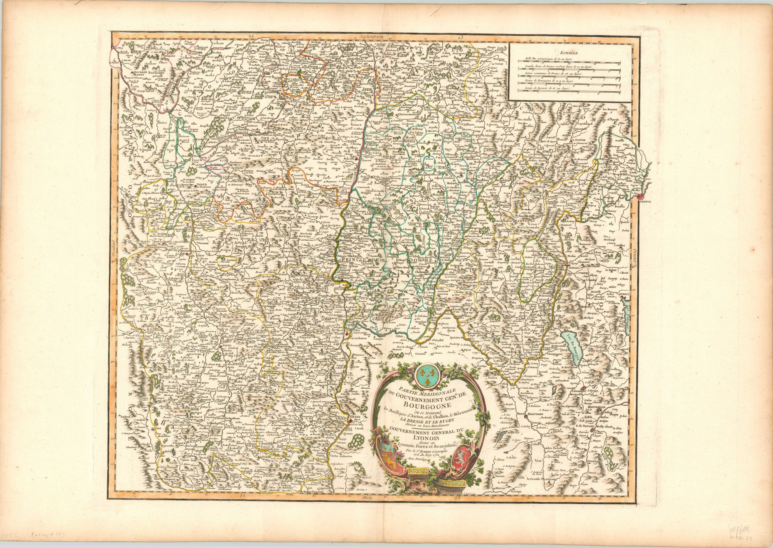 Partie Meridionale de Gouvernement Gen. De Bourgogne