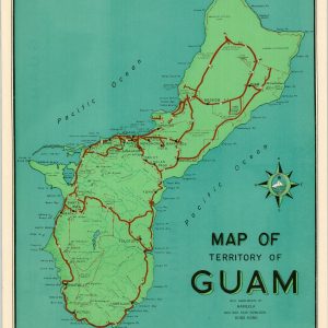 Map of the Territory of Guam