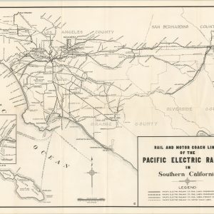Rail and Motor Coach Lines of the Pacific Electric Railway