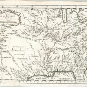 Carte de La Floride, de la Louisiane, et Pays Voisins