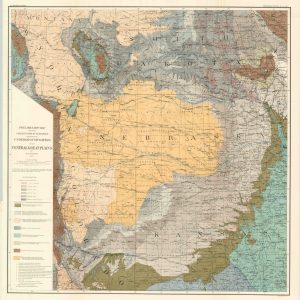 Preliminary Map Showing Present State of Knowledge Relating to Underground Waters in the Central Great Plains