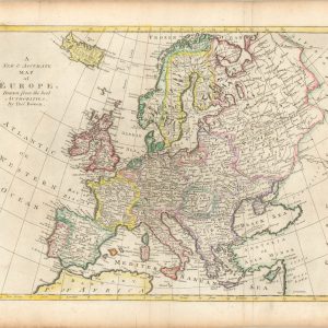 A New and Accurate Map of Europe, Drawn from the best Authorities