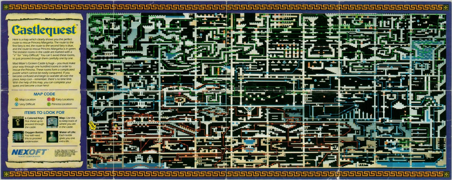 Castlequest - Curtis Wright Maps
