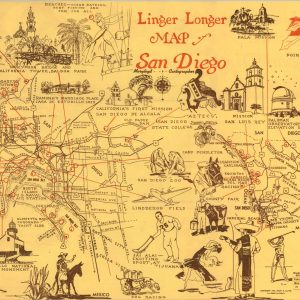 Linger Longer Map of San Diego