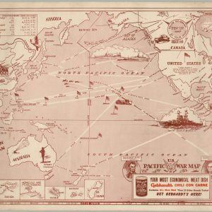 U.S. Pacific War Map