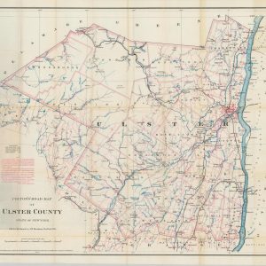 Colton's Road Map of Ulster County