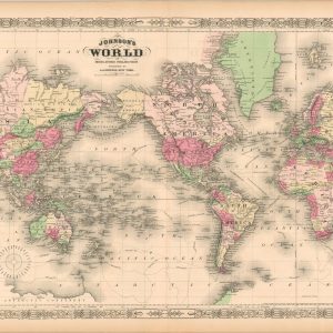 Johnson's World on Mercator's Projection