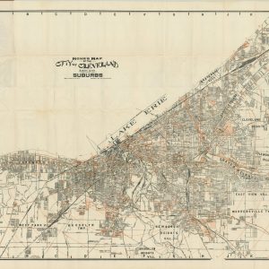 Mohr's Map of the City of Cleveland Sixth City and Suburbs
