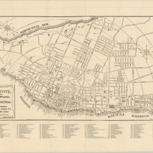Map and Guide of Halifax City