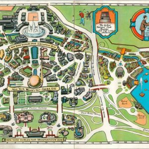 The New York 1939 Official World's Fair Pictorial Map