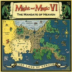 The Land of Enroth [and] Map of Erathia