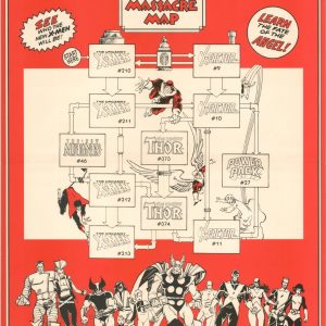 The Marvel Mutant Massacre Map