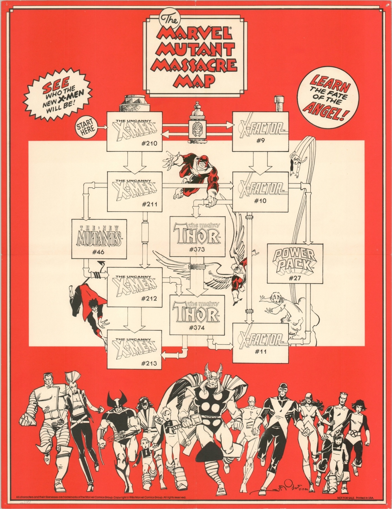 The Marvel Mutant Massacre Map