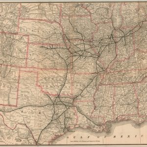 Correct Map of the Missouri Pacific and Wabash & St. Louis & Pacific Systems