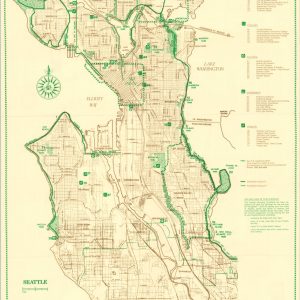 Seattle Bicycle Guidemap