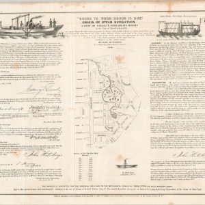 Origin of Steam Navigation A View of Collect Pond and Its Vicinity in the City of New York in 1793.