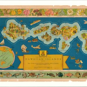 The Dole Map of the Hawaiian Islands