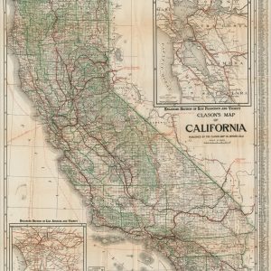 Clason's Map of California