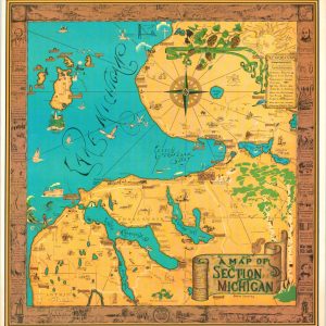 A Map of the Million Dollar Sunset Section of Michigan