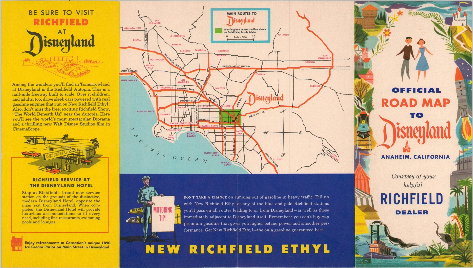 Official Road Map to Disneyland - Image 2