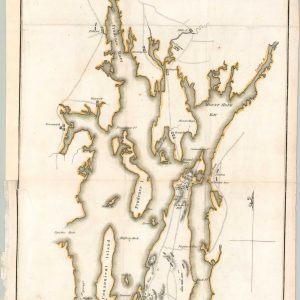 A Map of Part of Rhode Island Shewing the Position of the American & British Armies at the Siege of Newport