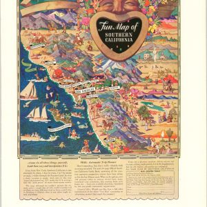 Promotional Maps of Southern California