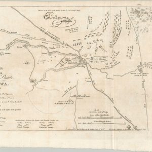 Plan of the Field of Battle of the Moskwa
