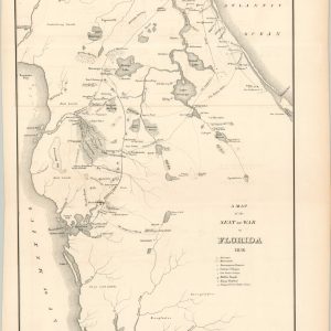 A Map of the Seat of War in Florida 1836