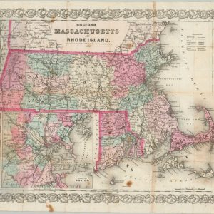 Colton's Massachusetts and Rhode Island