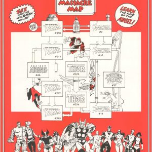 The Marvel Mutant Massacre Map