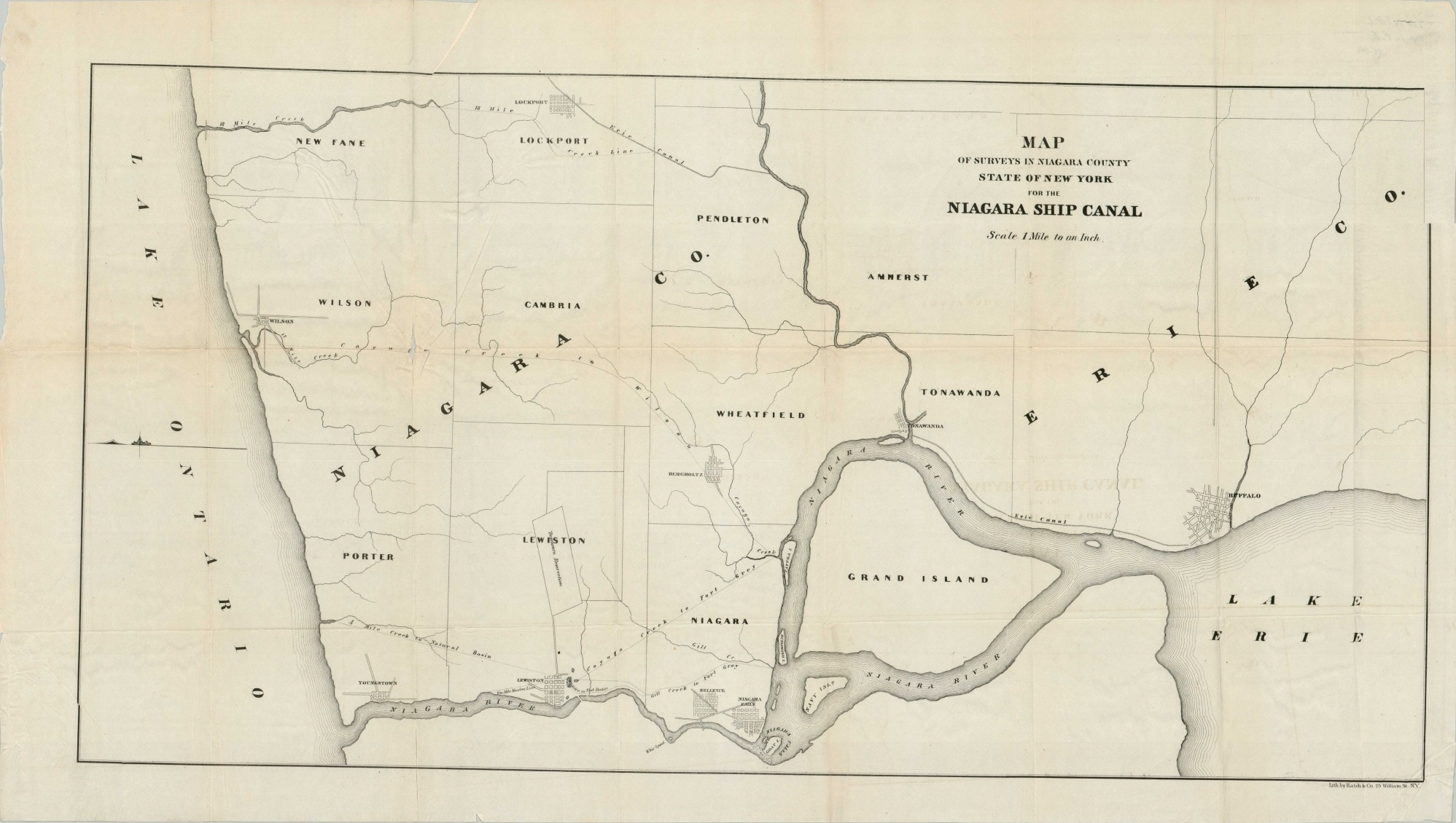 The Niagara Ship Canal: It's Military and Commercial Necessity