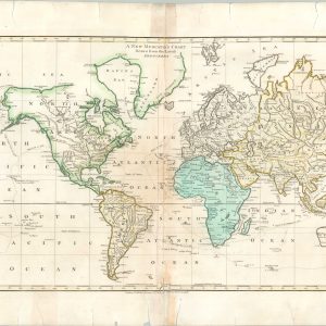 A New Mercator's Chart Drawn from the Latest Discoveries