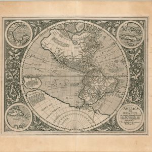 America sive India Nova ad magnae Gerardi Mercatoris aui Universalis...