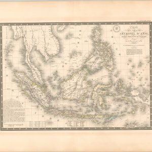 Carte du Grand Archipel D'Asie