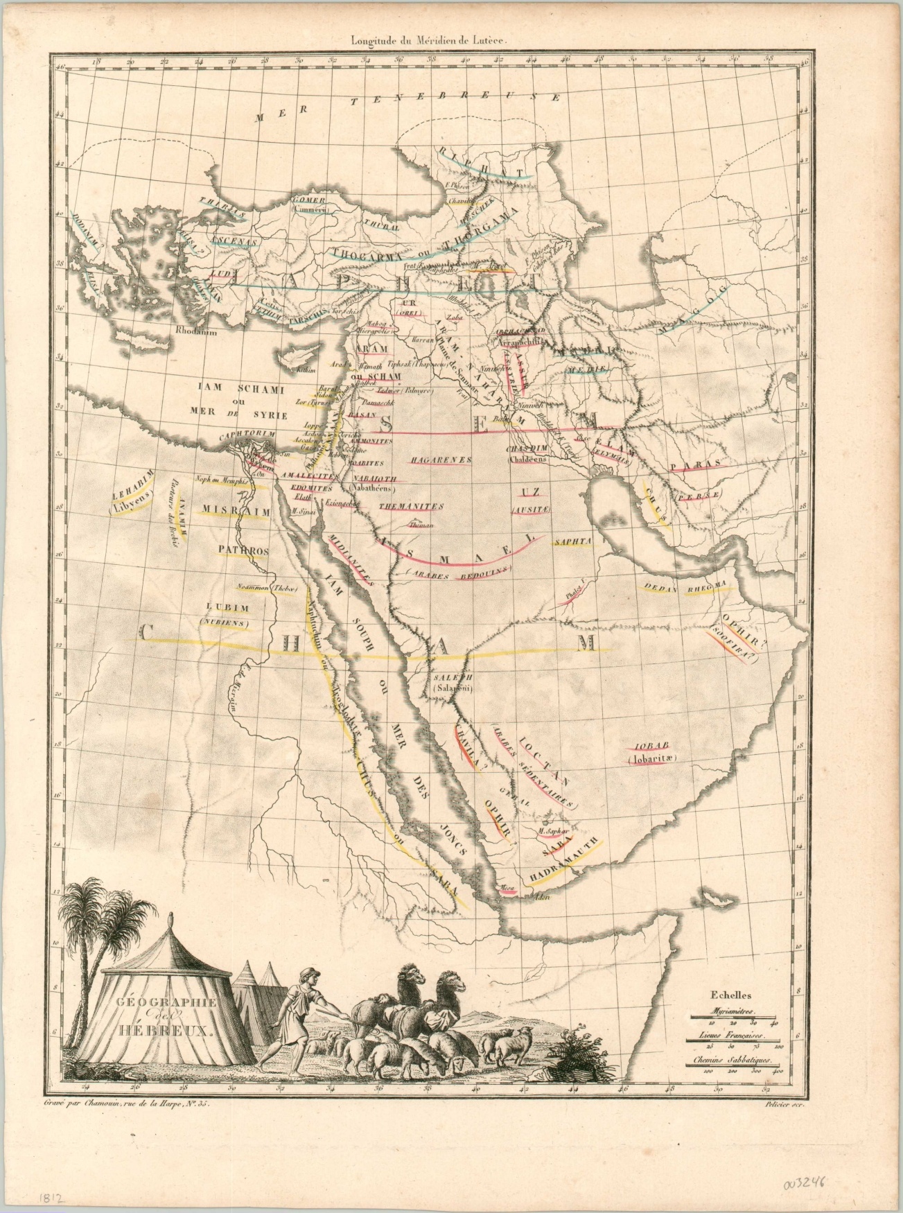 Geographie de Hebreux