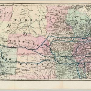 Map of the Central Pacific Railroad [with] Railroad Communication with the Pacific, with an Account of the Central Pacific Railroad of California