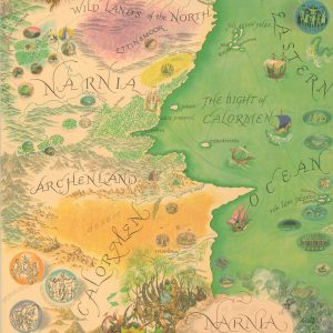 A Map of Narnia and the Surrounding Countries