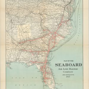 Map of the Seaboard Air Line Railway Company and Connections