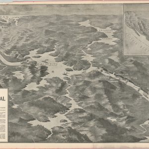 Panoramic View of the Panama Canal