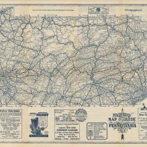 Highway Map & Guide of Pennsylvania
