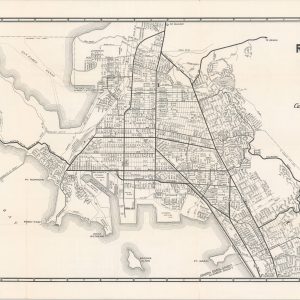 Map of Richmond - El Cerrito - San Pablo and Vicinity