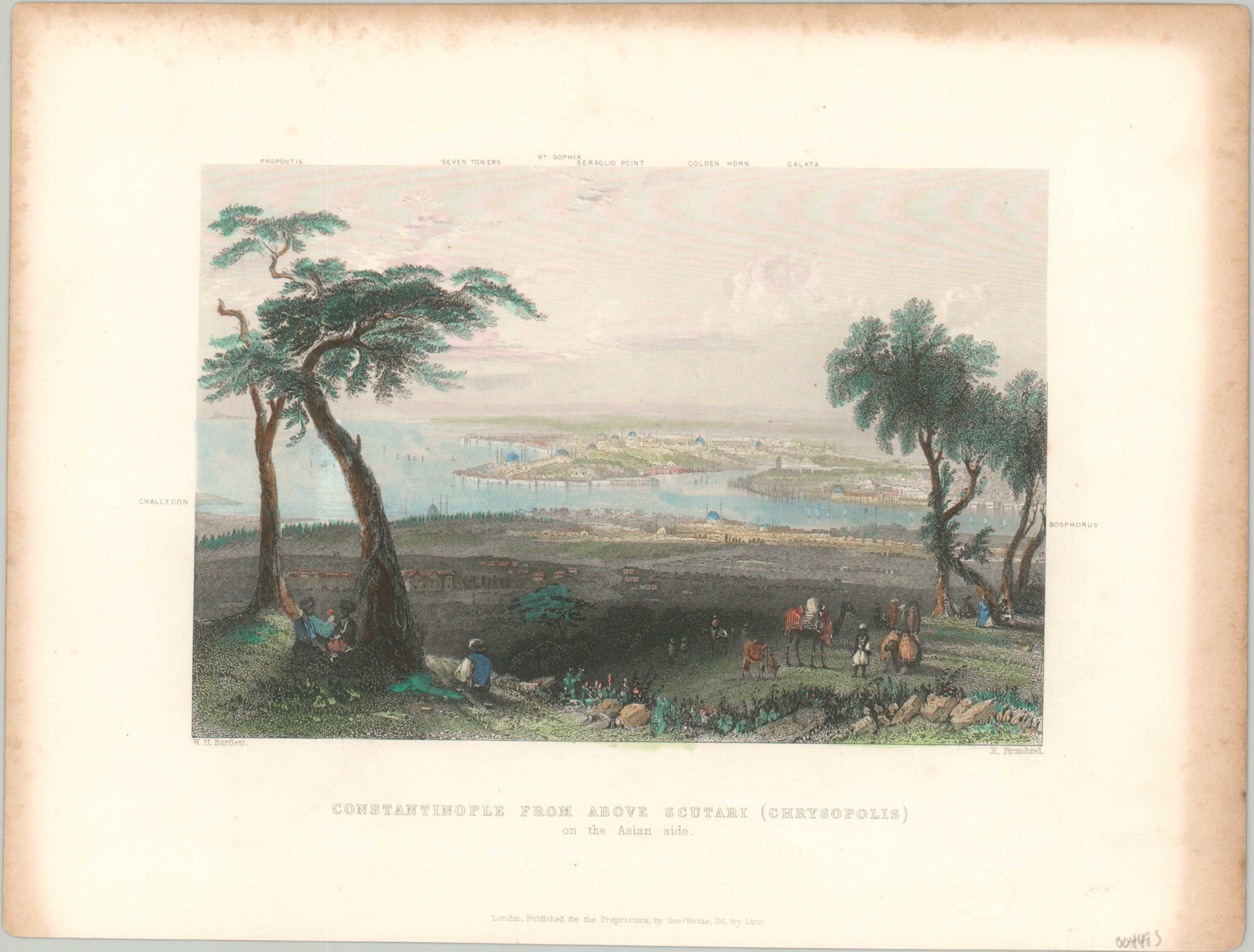 Constantinople From Above Scutari (Chysopolis) on the Asian Side