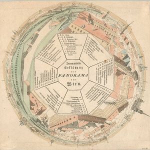 Topographische Erklärung des Panorama von Wien [Vienna, Austria]