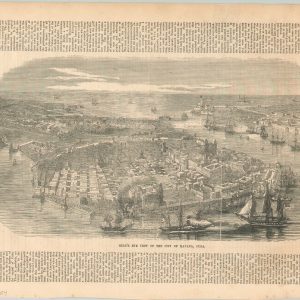 Bird's Eye View of the City of Havana, Cuba