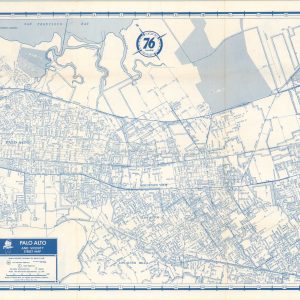 Palo Alto and Vicinity Street Map