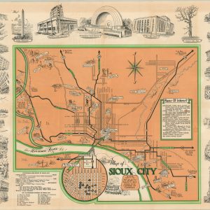 Map of Sioux City