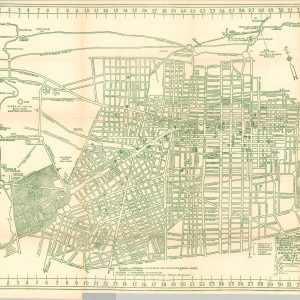 Bernice I. Goodspeed's Map of Mexico City [Title on cover]