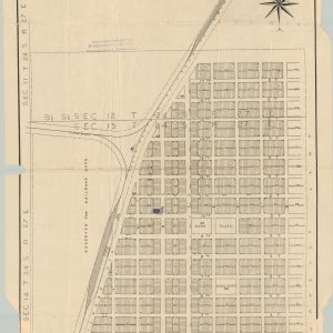 Map of Douglas Townsite